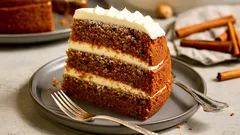 Så bakar du morotskaka utan raffinerat mjöl och tillsatt socker