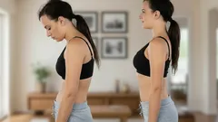 Bli av med din framåtböjda hållning på 14 dagar: Övningar för att förbättra hållningen utan träningsredskap