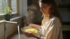 Behöver man skölja pastan efter kokning för att den inte ska klibba ihop?