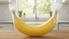 Att täcka bananers ändar med plastfolie: därför fungerar detta husmorsknep