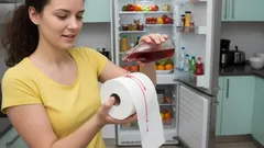 Enkel hushållstrick: Så tar du bort dålig lukt i kylskåpet med hjälp av toalettpapper