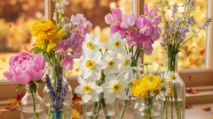 Växten som blommar med doft och växer i vilken burk som helst